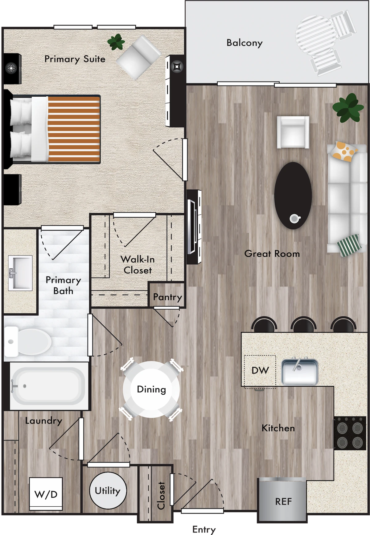 A1 – ID:1 Floorplan Image